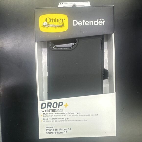 OtterBox Defender Series Case for iPhone 15 iPhone 14, iPhone 13 - Picture 1 of 6
